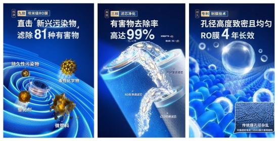 JDB电子直击新兴污染 沁园新5系净水器极净上市(图2)